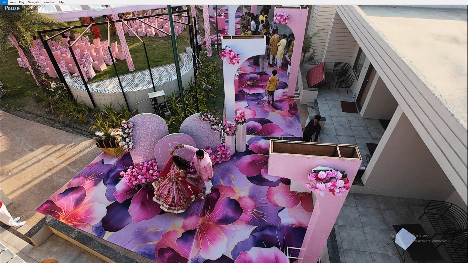 Event setup